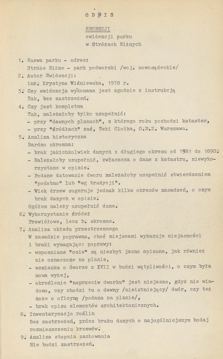 Ewidencja parkowa, skan nr 4