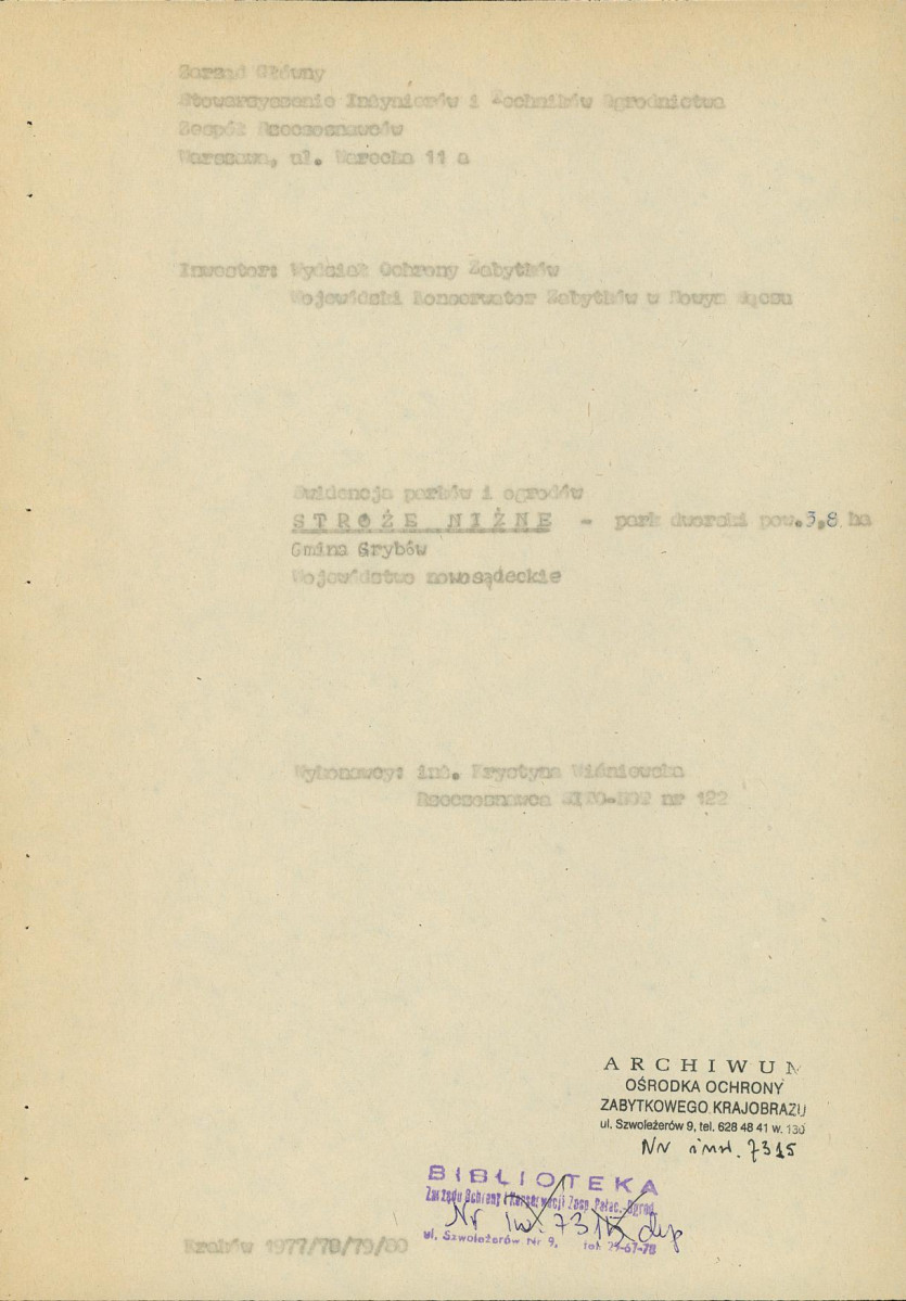 Ewidencja parkowa, skan nr 6