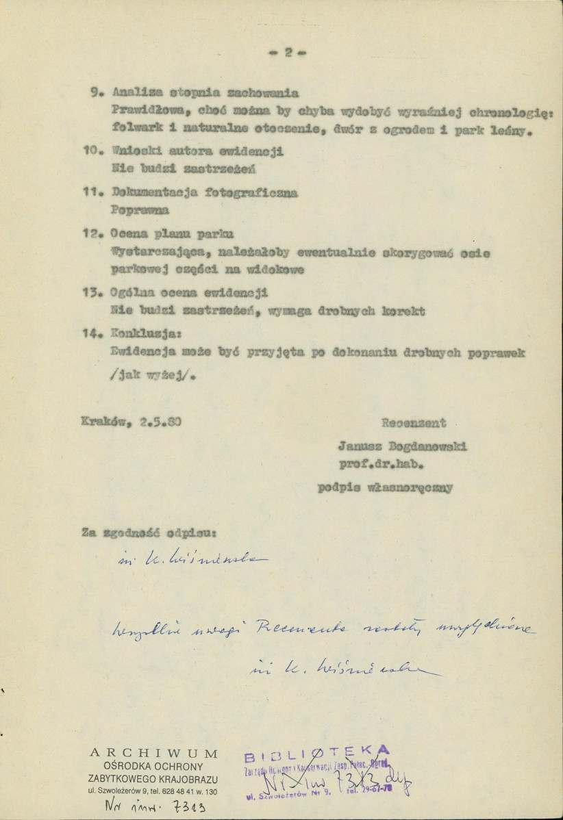 Ewidencja parkowa, skan nr 5