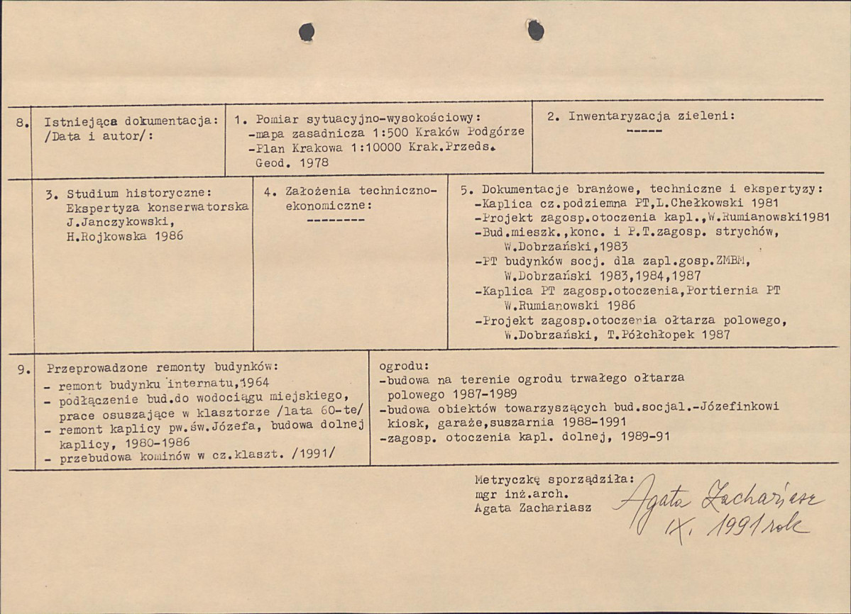 Ewidencja parkowa, skan nr 6