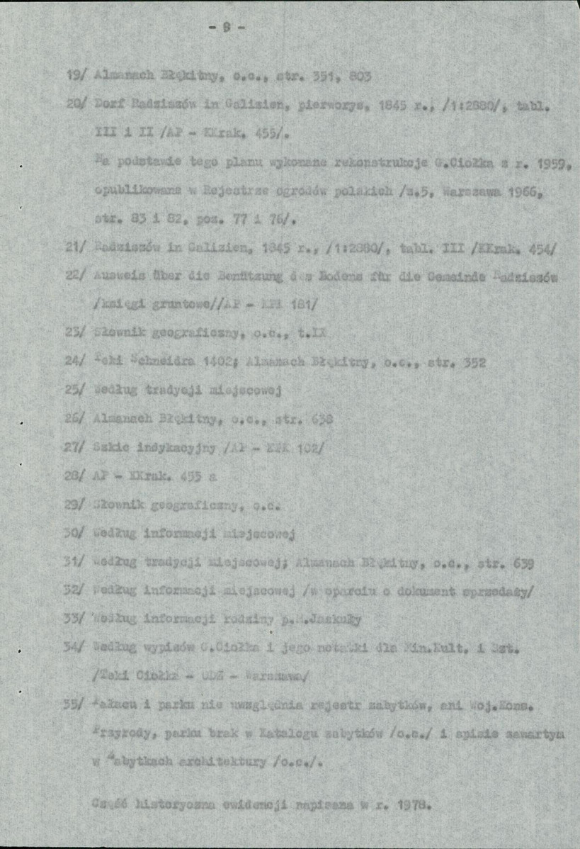 Ewidencja parkowa, skan nr 17