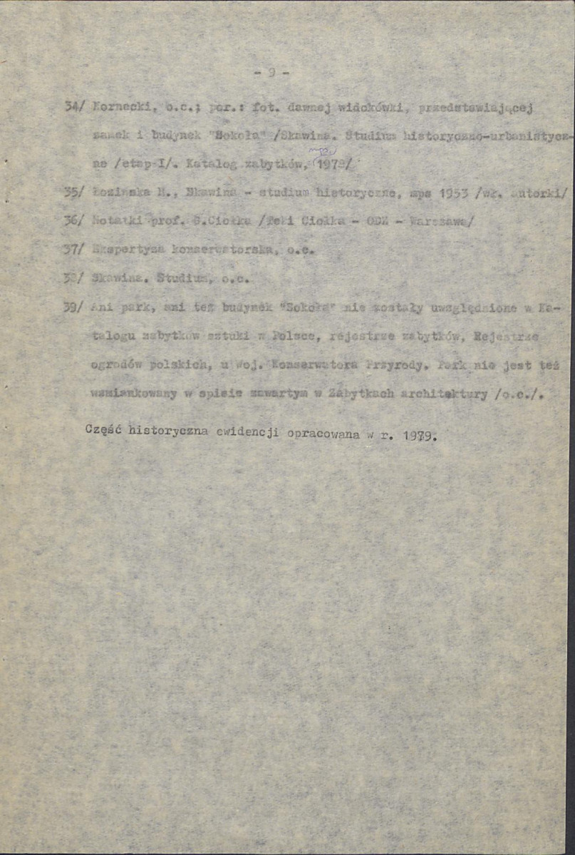 Ewidencja parkowa, skan nr 16