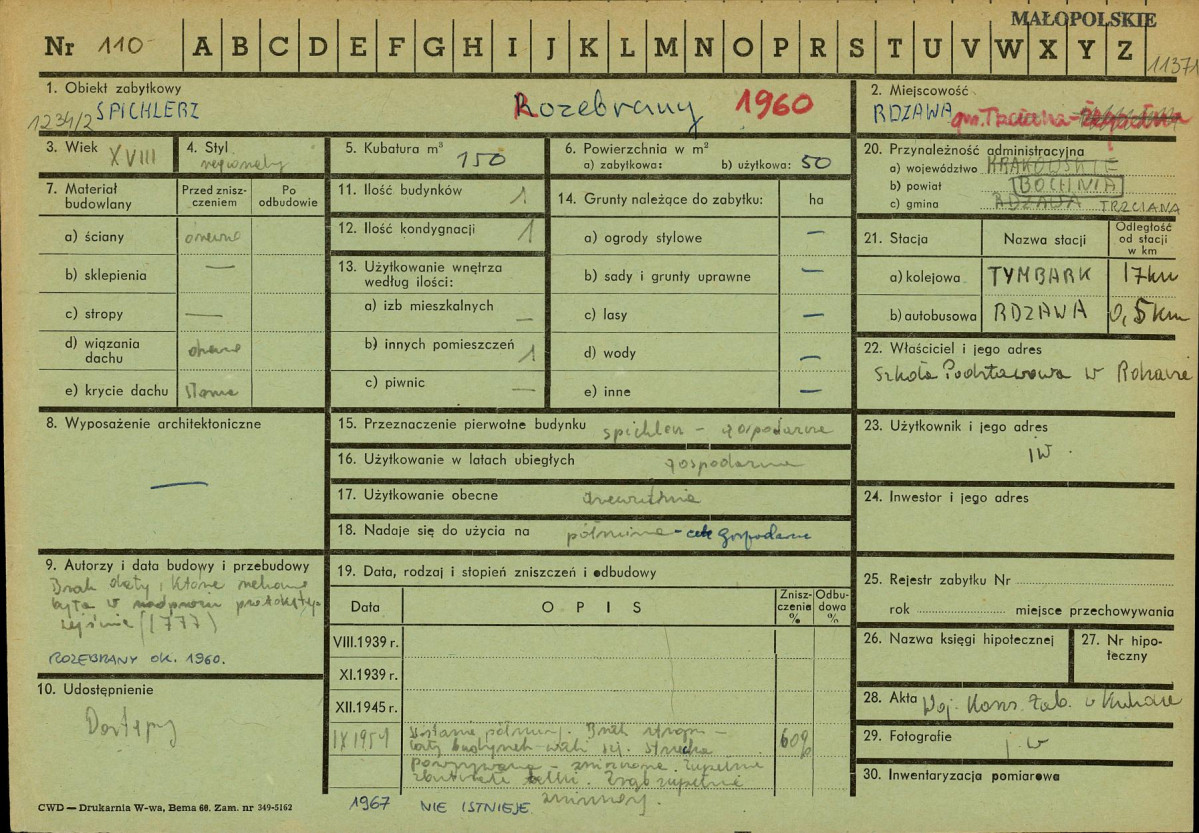 Karta zielona, skan nr 1