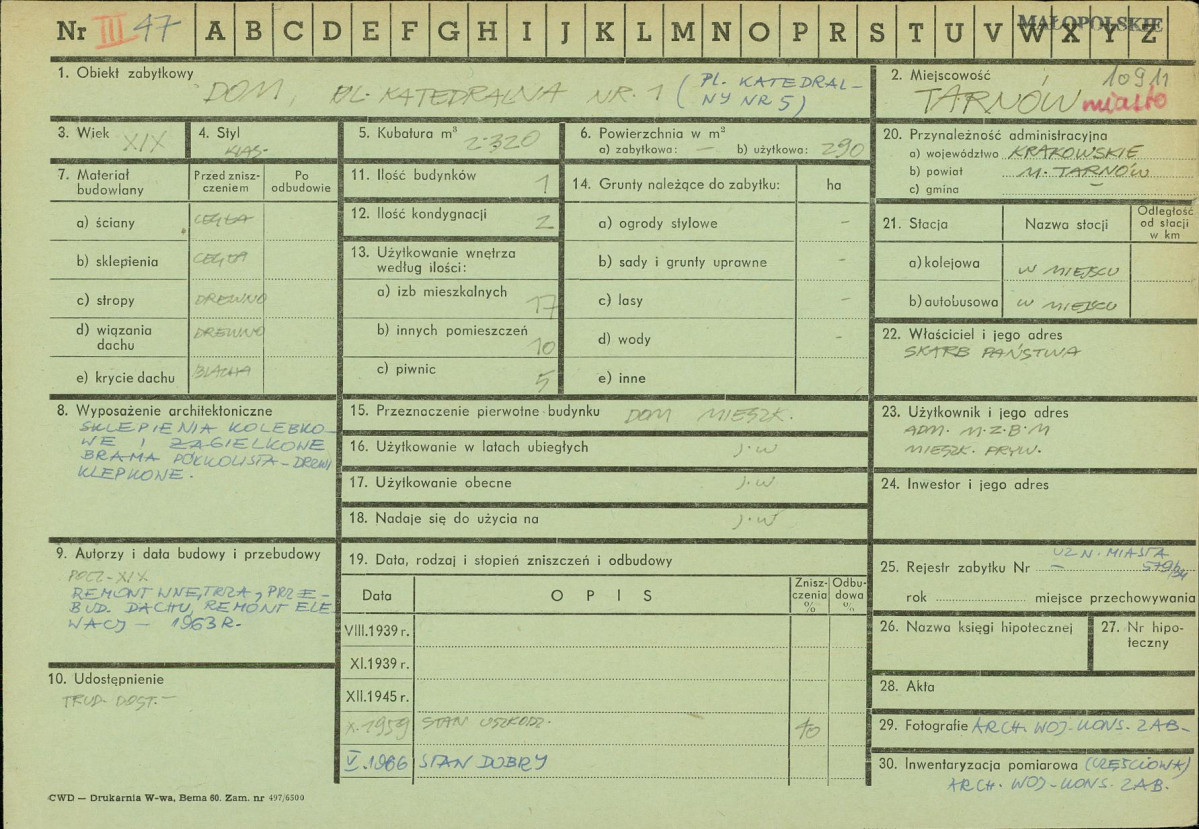 Karta zielona, skan nr 1