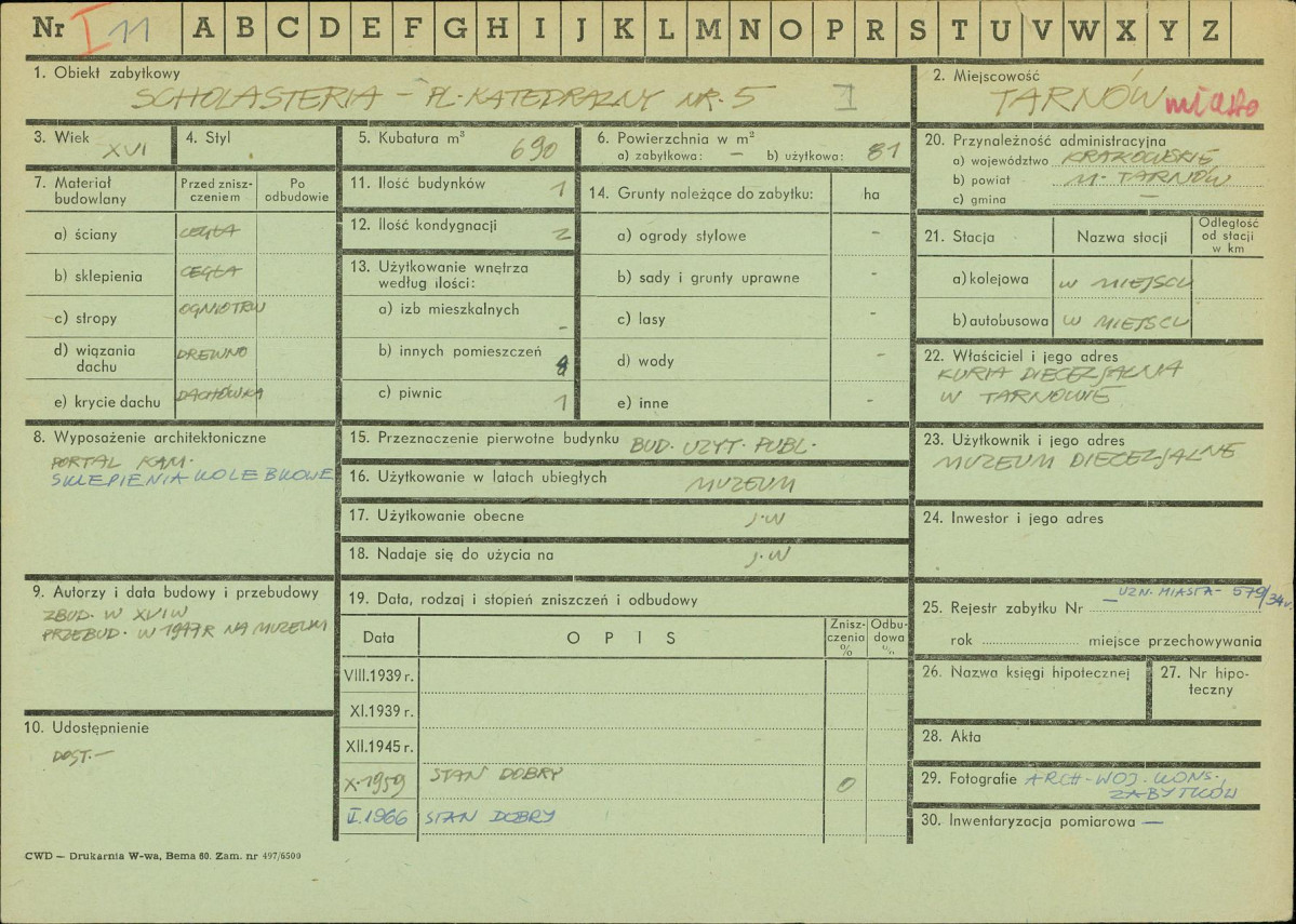 Karta zielona, skan nr 1