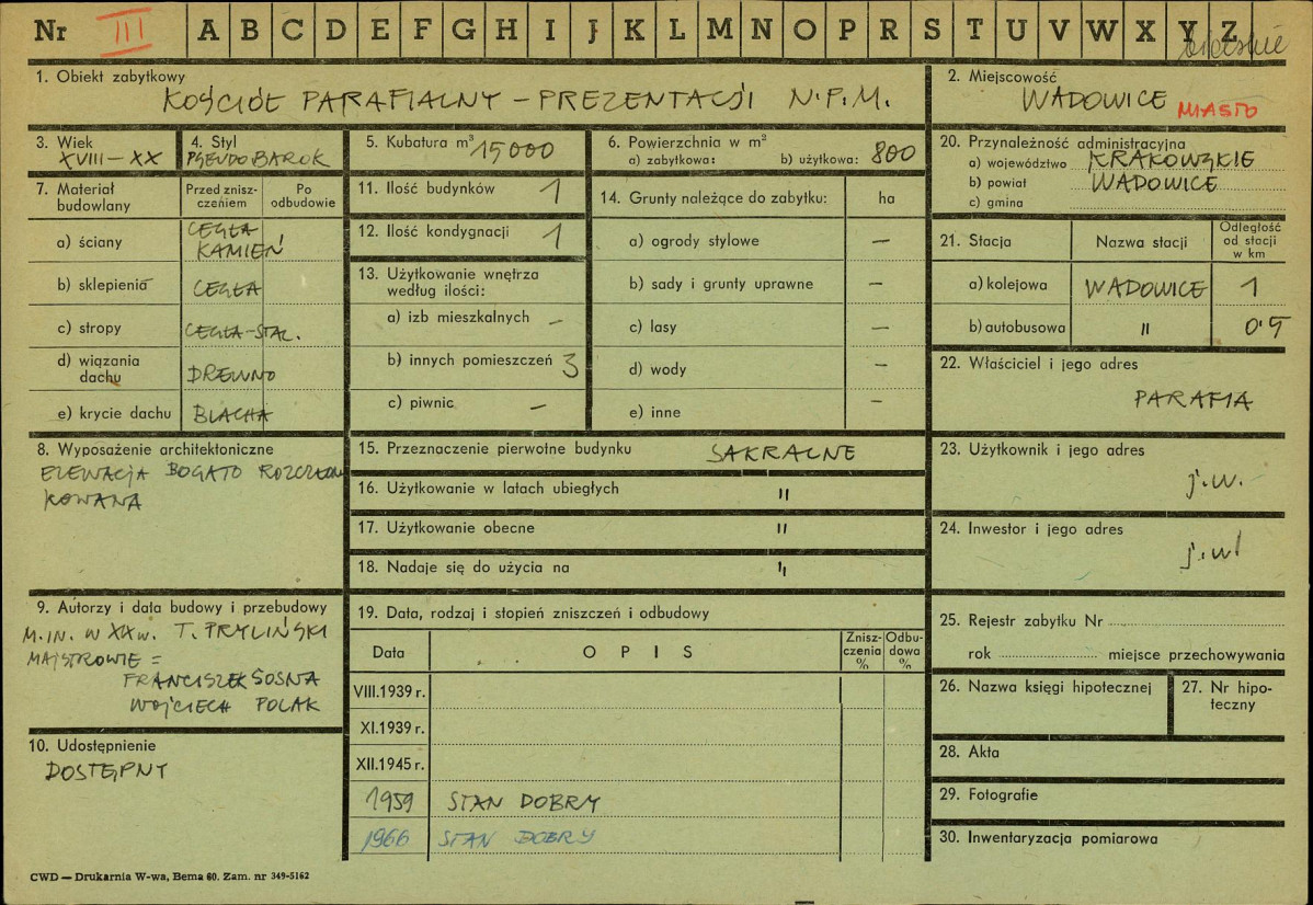 Karta zielona, skan nr 1