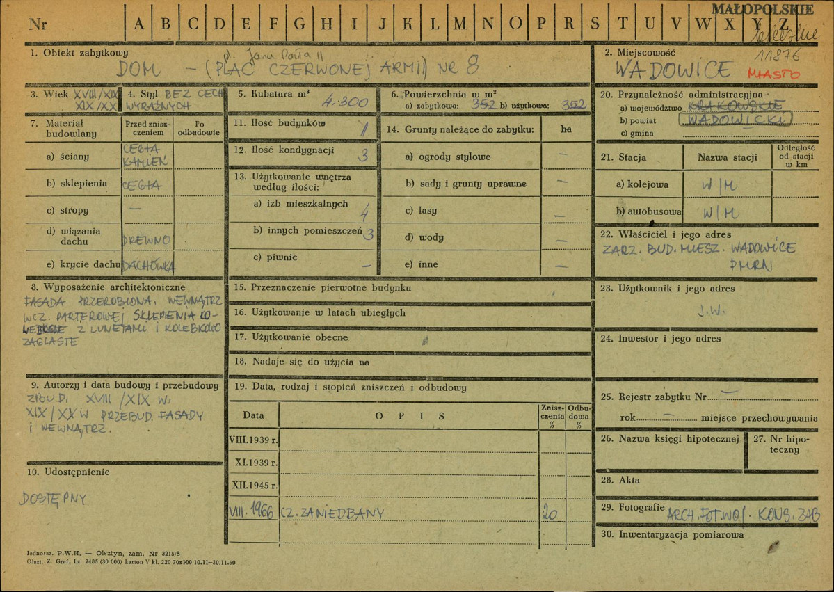 Karta zielona, skan nr 1