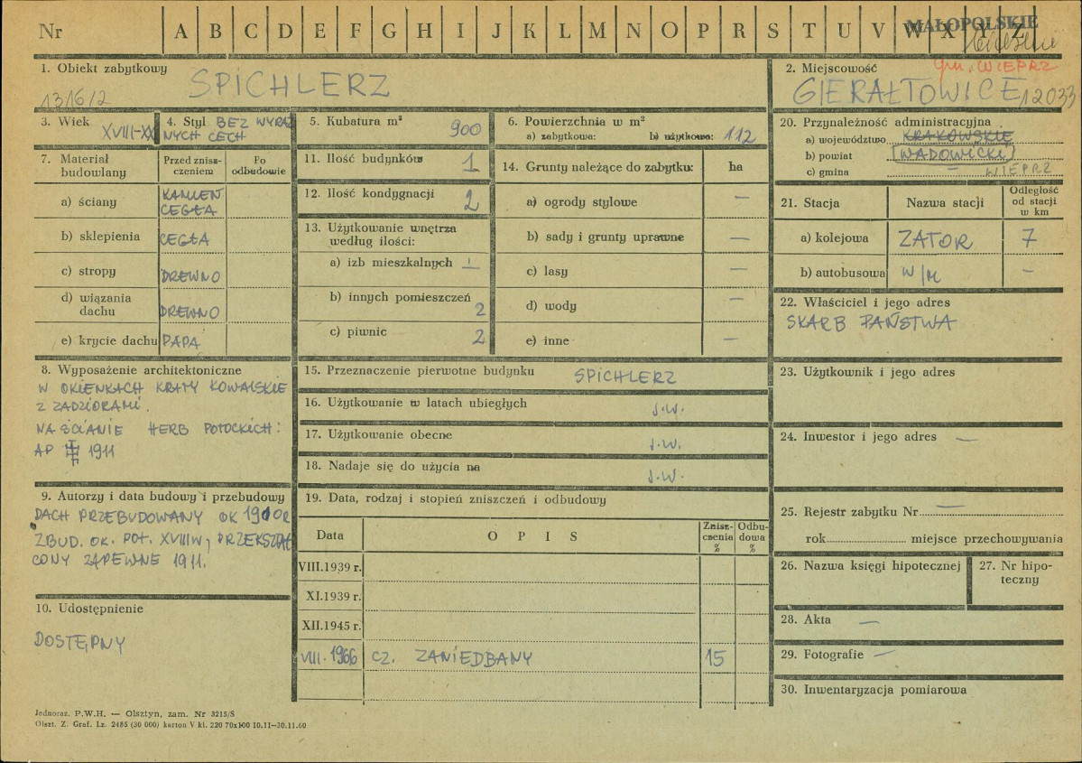 Karta zielona, skan nr 1