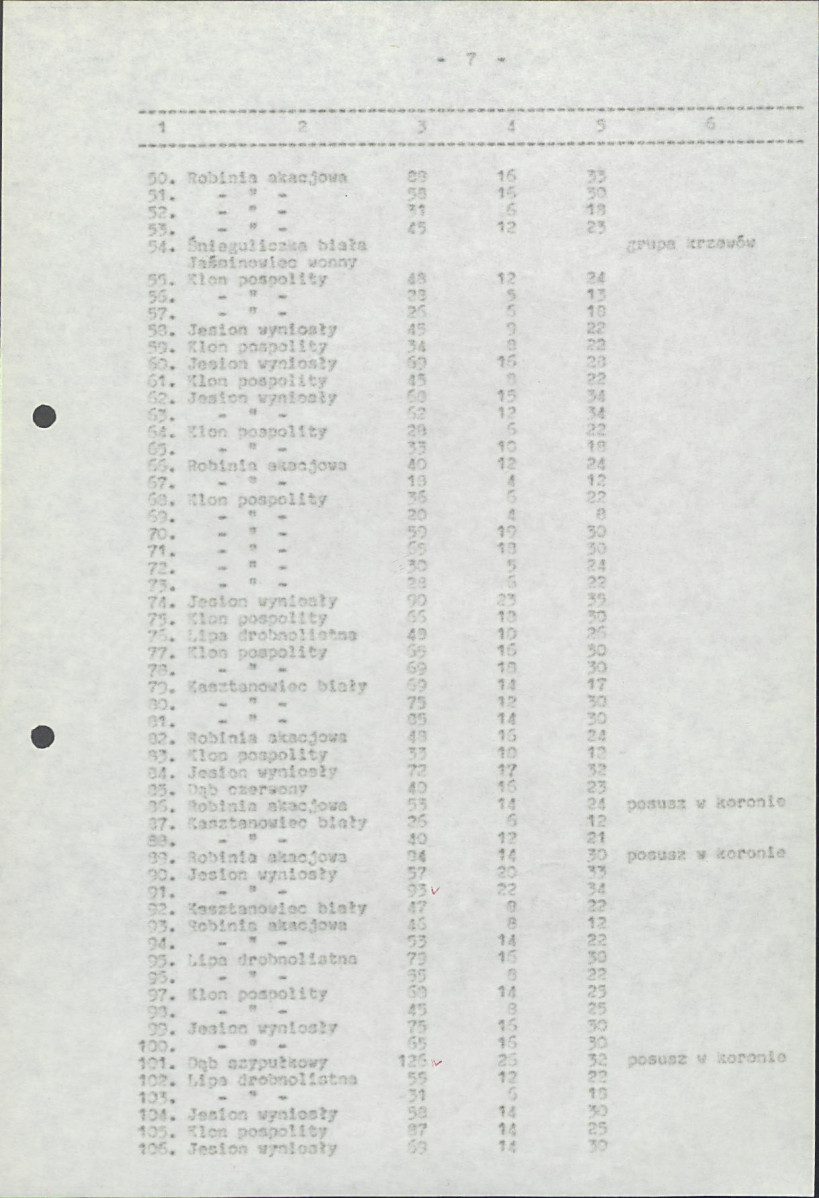 Ewidencja parkowa, skan nr 52