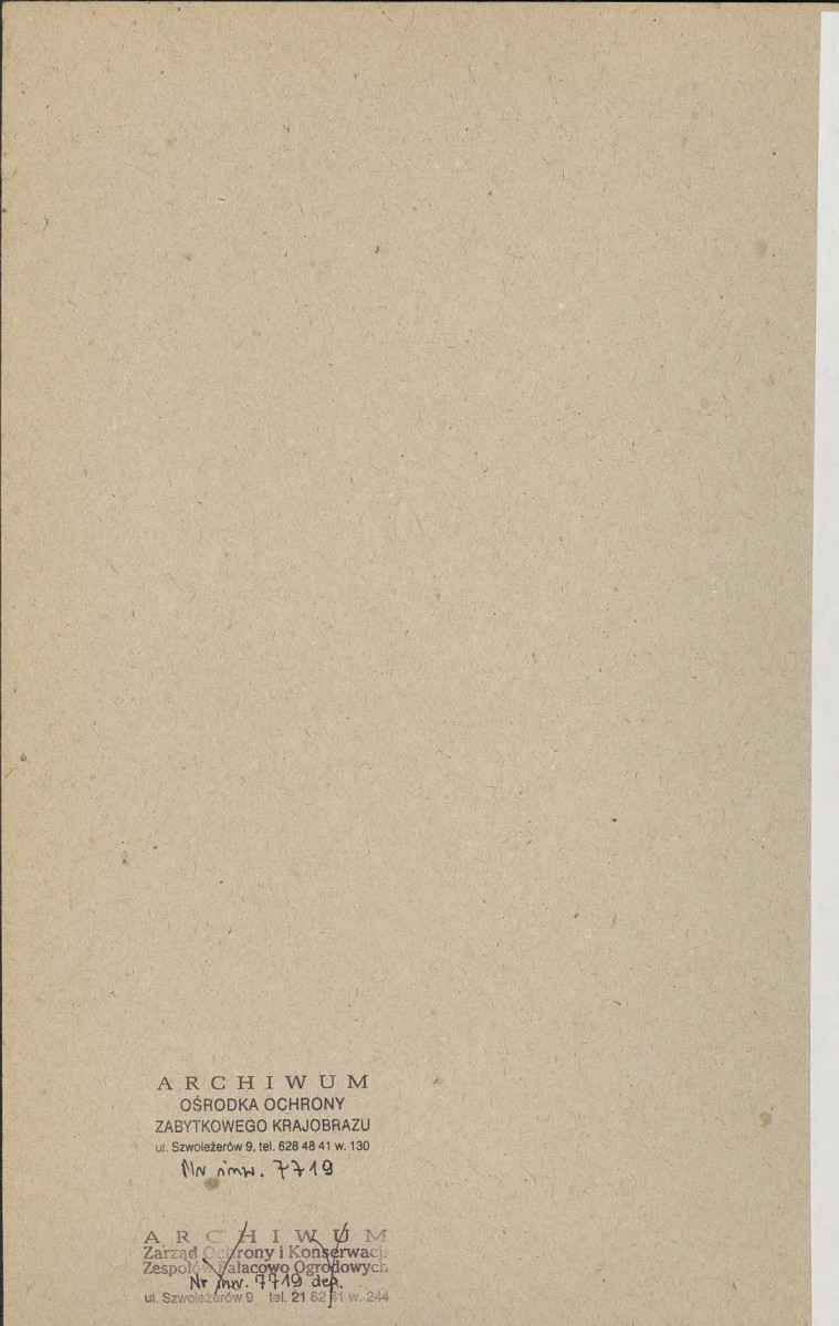 Ewidencja parkowa, skan nr 2