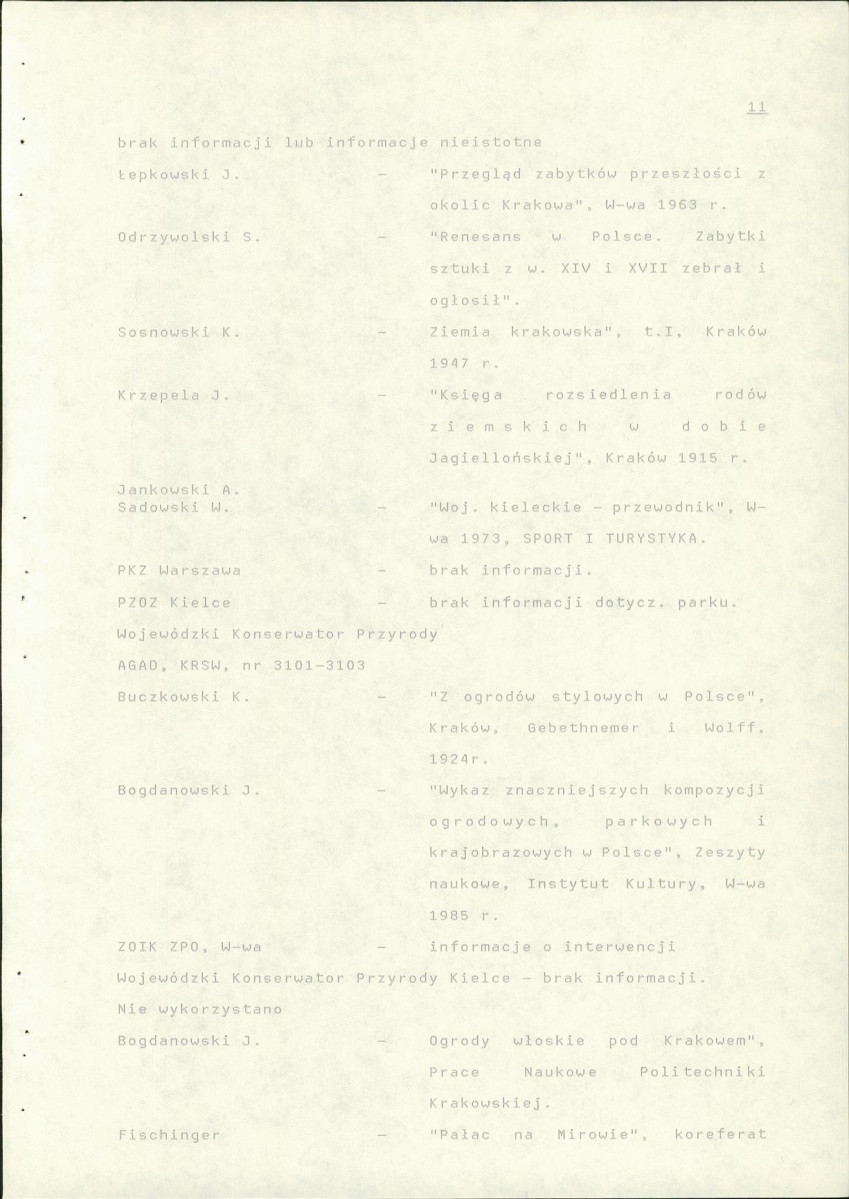 Ewidencja parkowa, skan nr 17