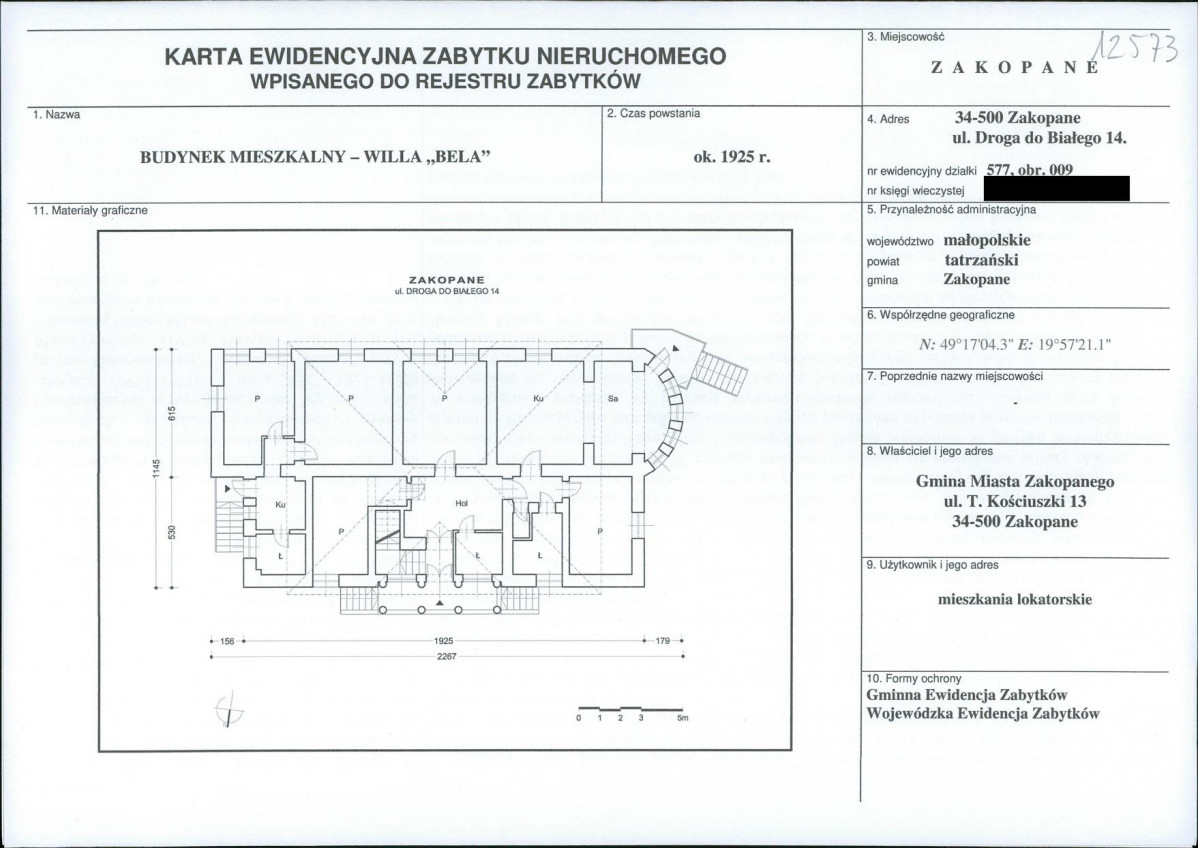 KB - Karta biała, skan nr 1
