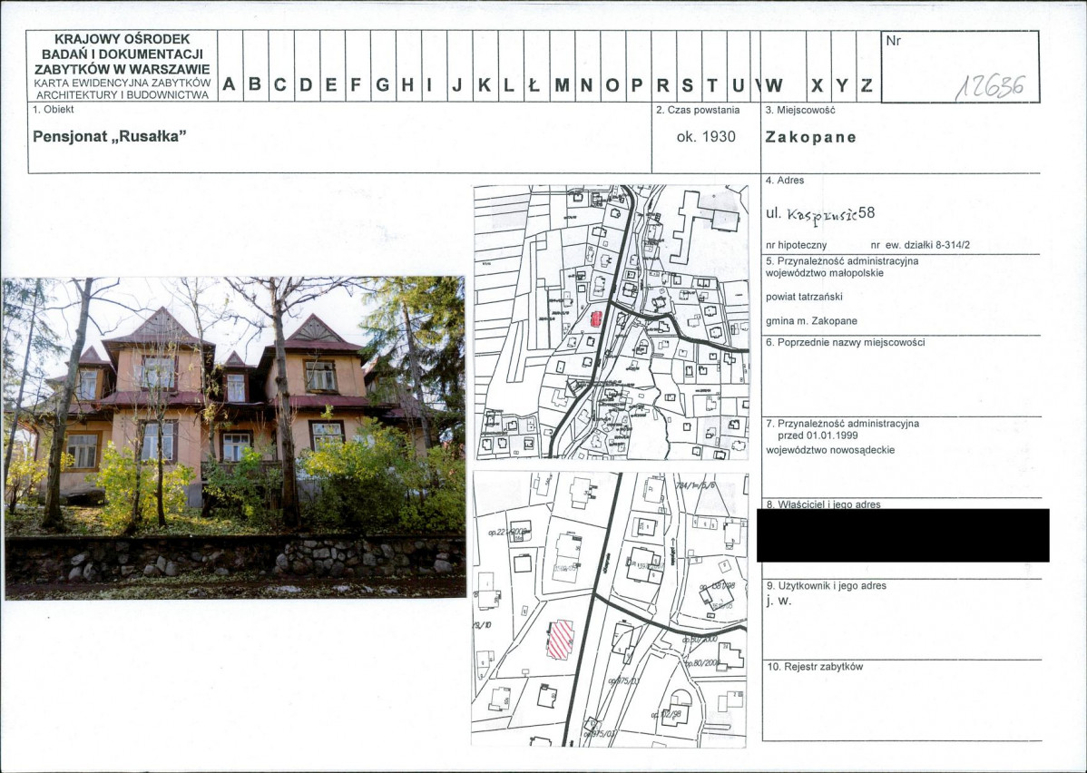 KB - Karta biała, skan nr 1