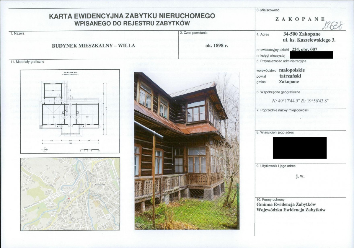 KB - Karta biała, skan nr 1