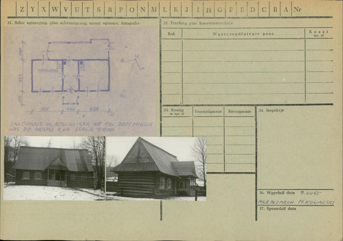 KZ - Karta zielona, skan nr 2