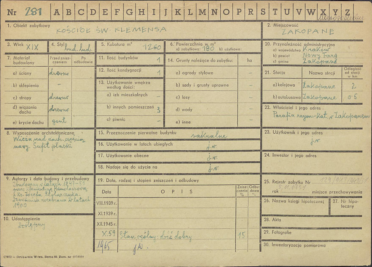 Karta zielona, skan nr 1