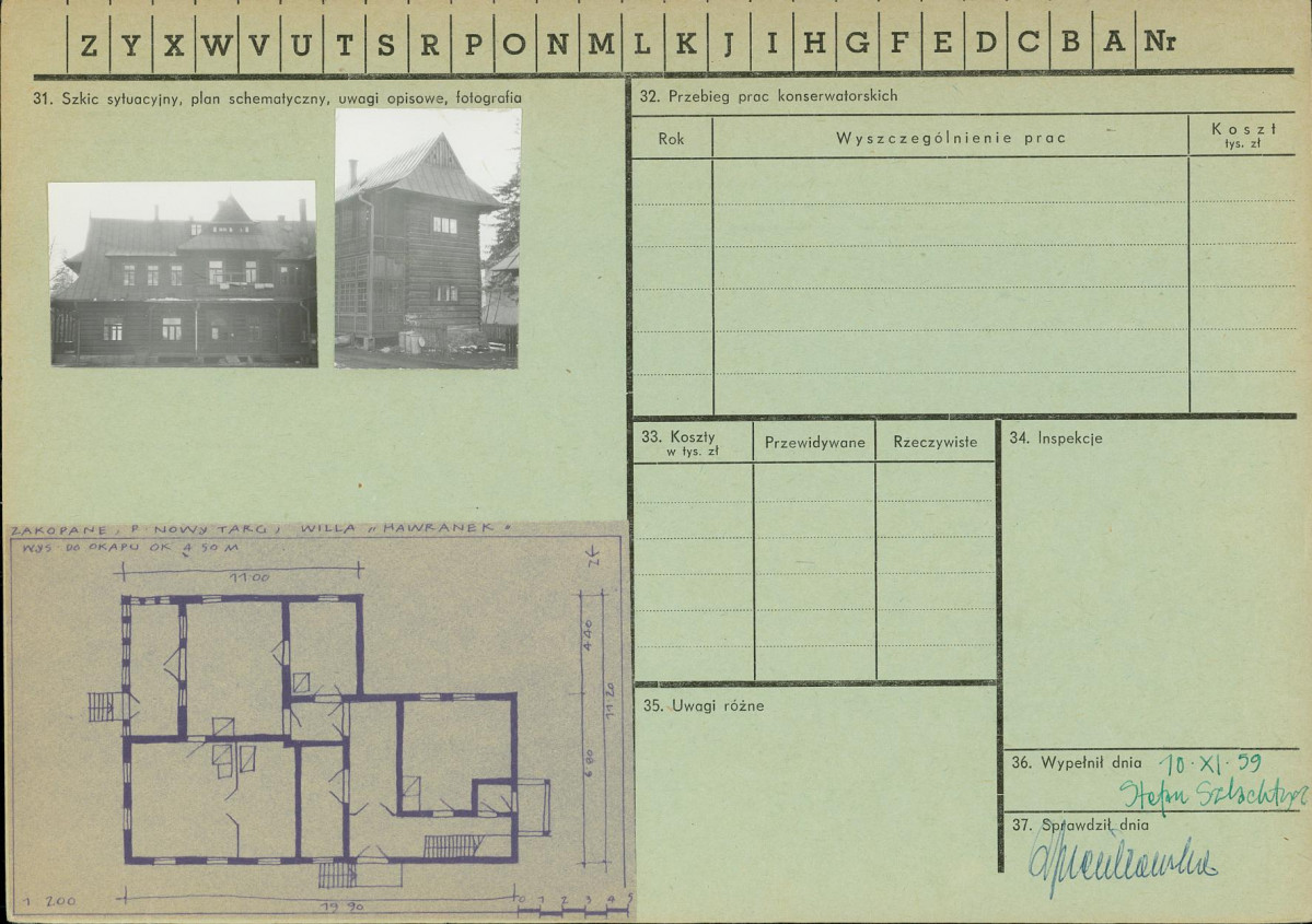 KZ - Karta zielona, skan nr 2