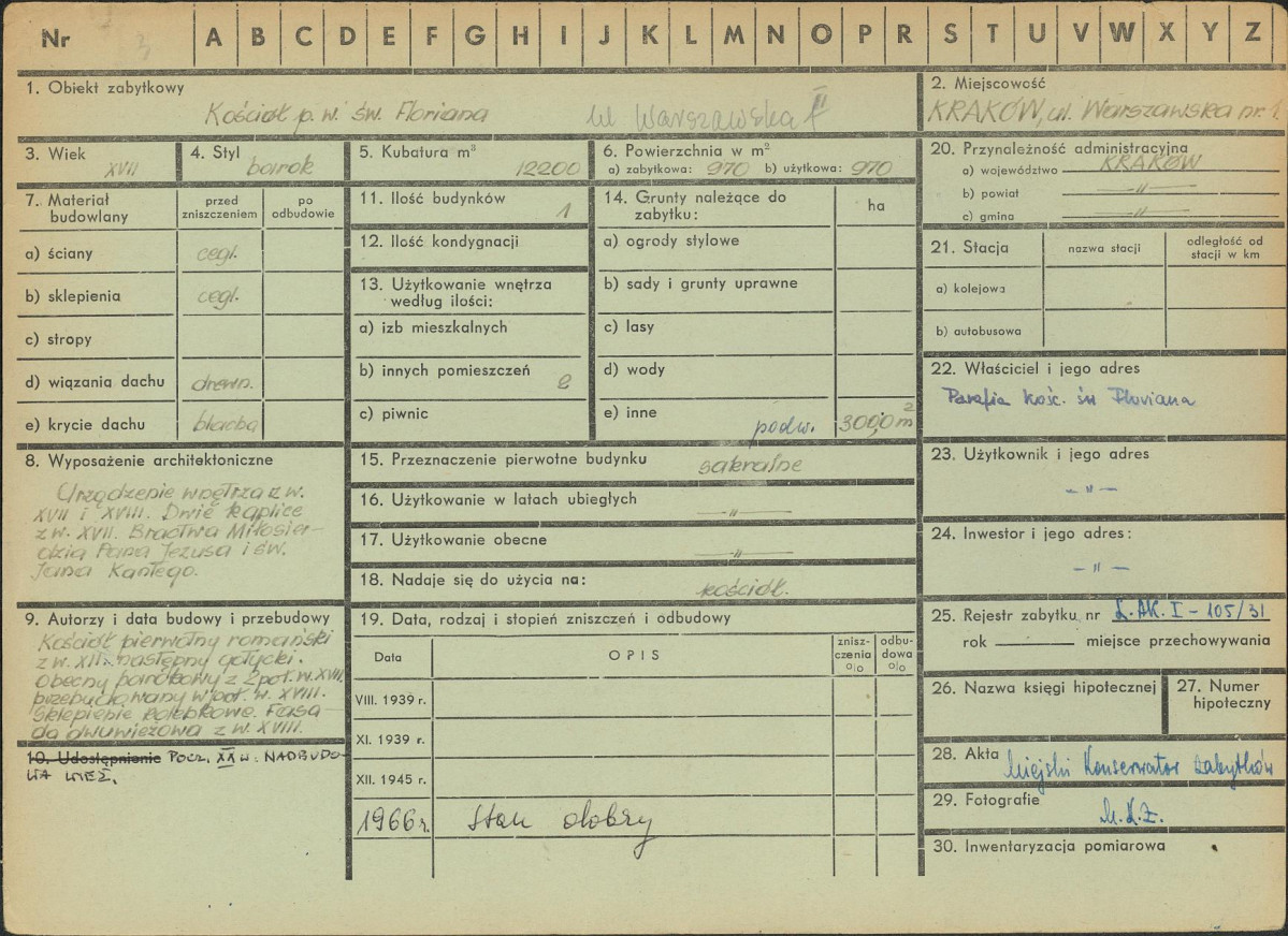 Karta zielona, skan nr 1