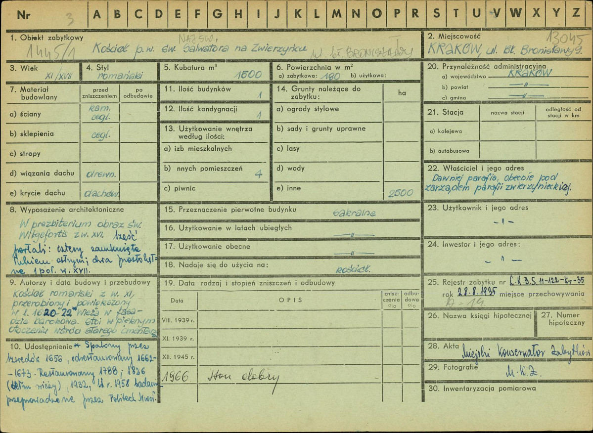 Karta zielona, skan nr 1