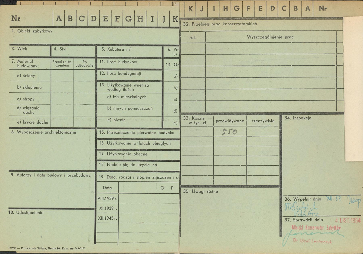 Karta zielona, skan nr 3