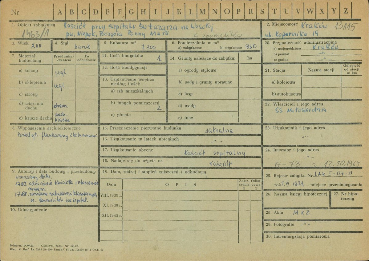 Karta zielona, skan nr 1