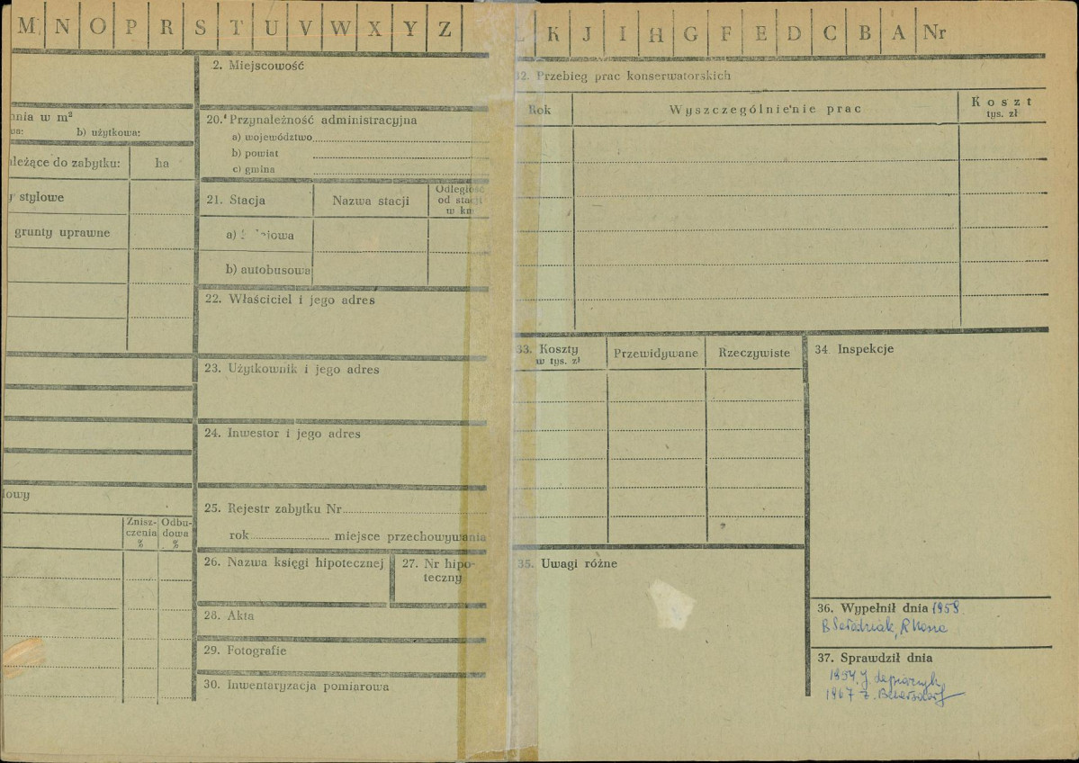 Karta zielona, skan nr 2