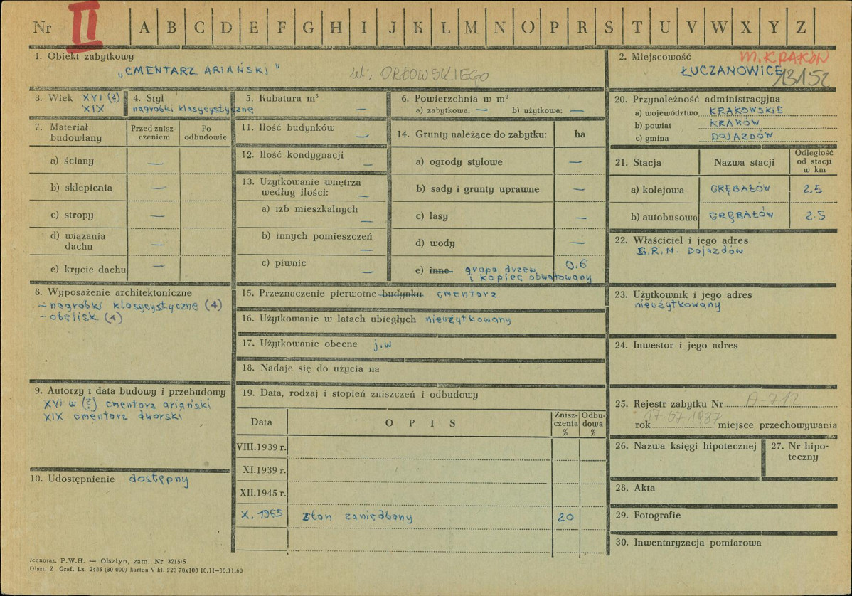 Karta zielona, skan nr 1