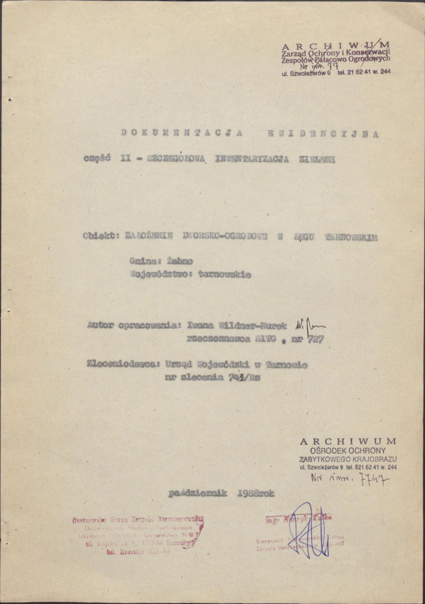 Ewidencja parkowa, skan nr 43