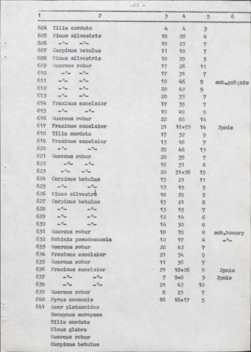 Ewidencja parkowa, skan nr 64