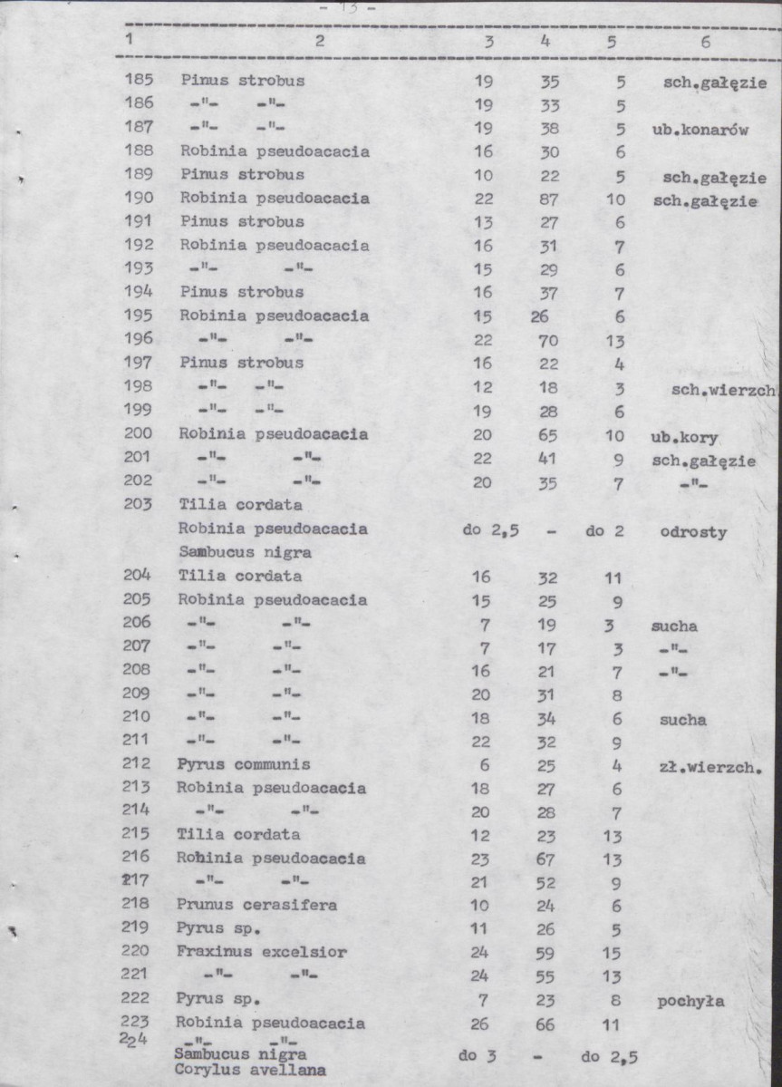 Ewidencja parkowa, skan nr 52