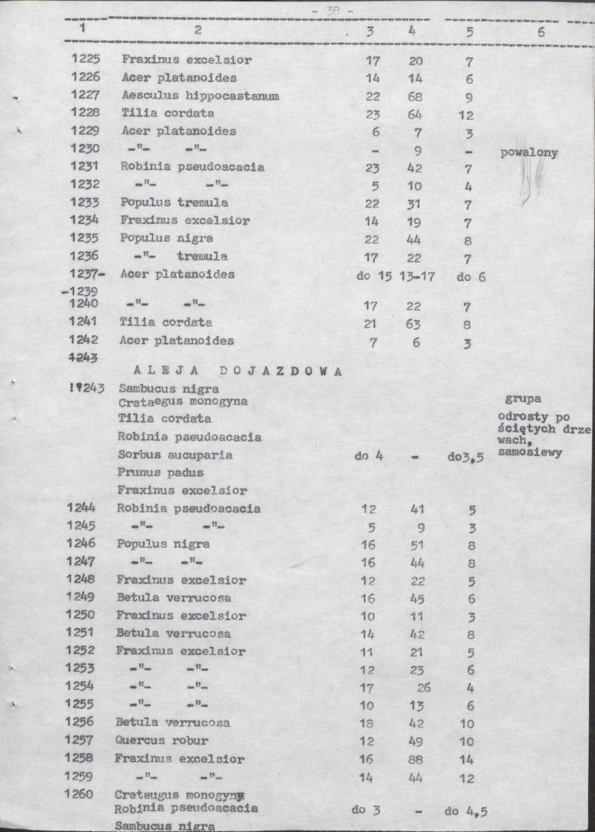 Ewidencja parkowa, skan nr 76