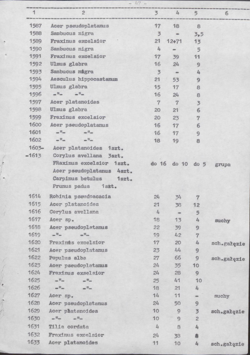 Ewidencja parkowa, skan nr 84