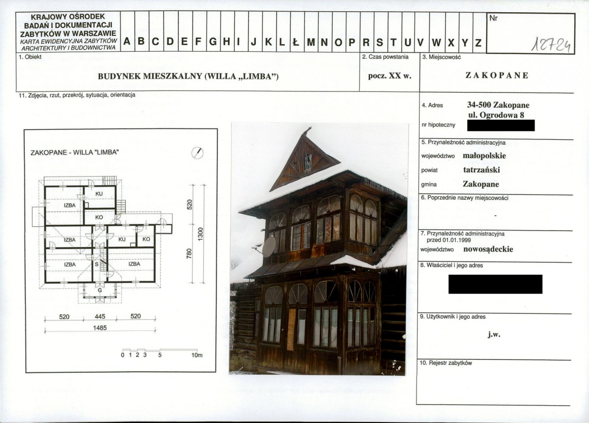 KB - Karta biała, skan nr 1