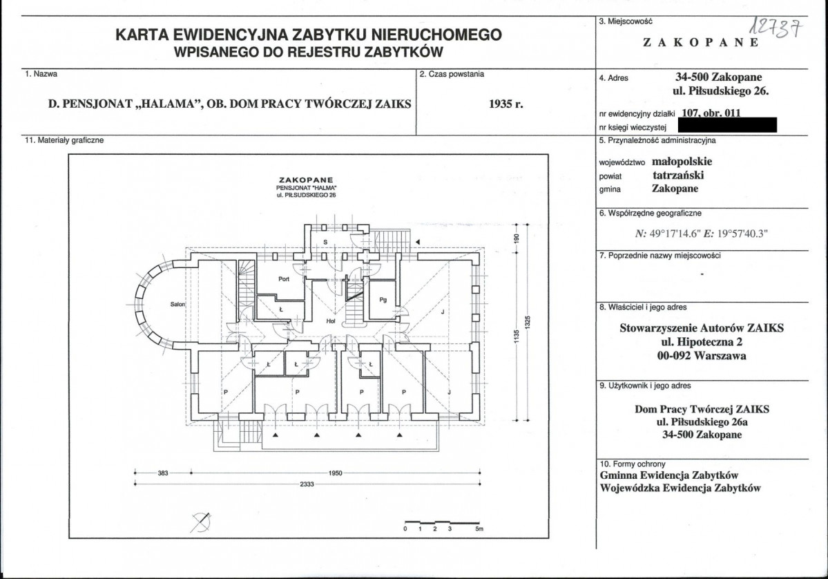 KB - Karta biała, skan nr 1