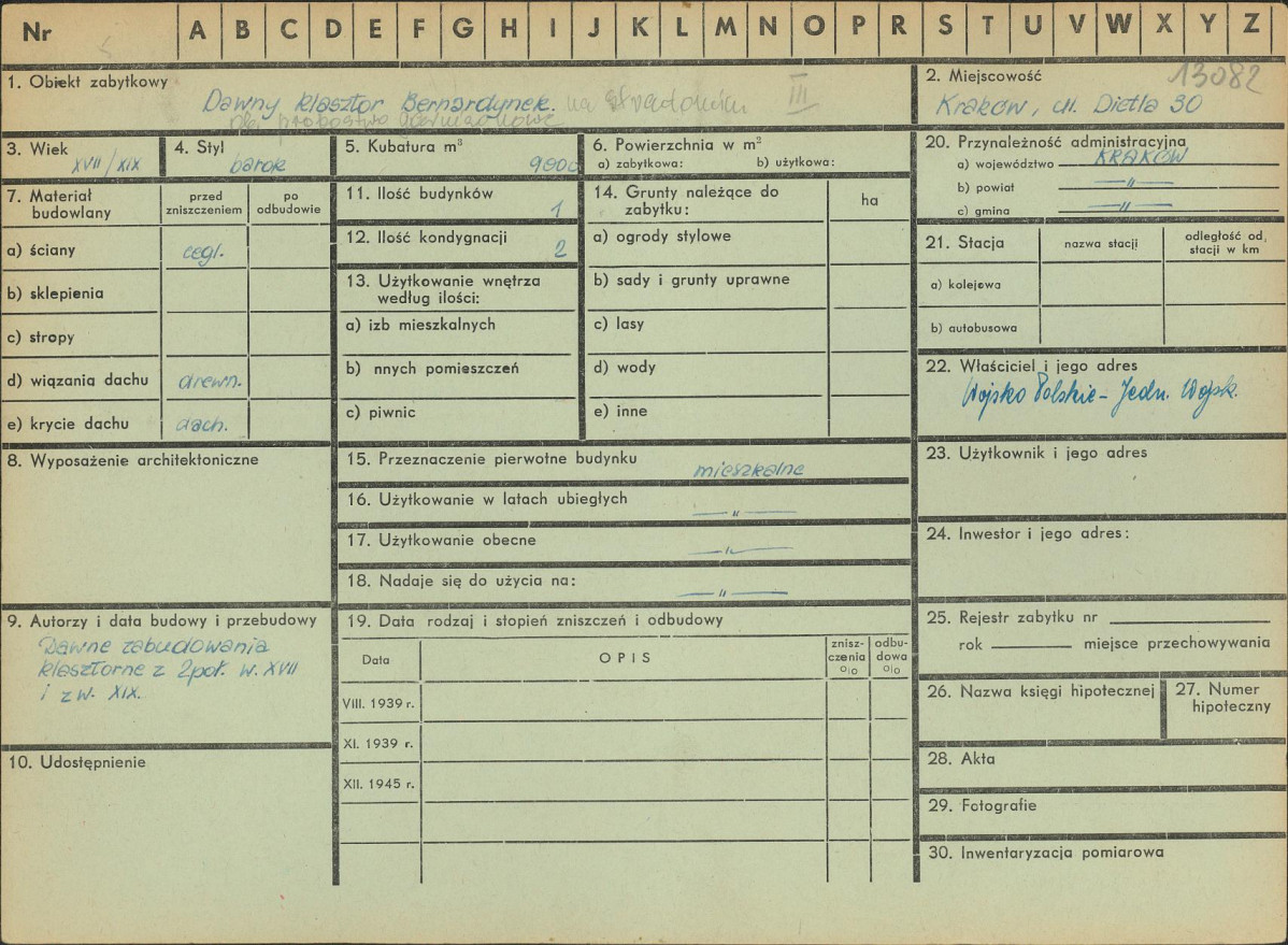 Karta zielona, skan nr 1