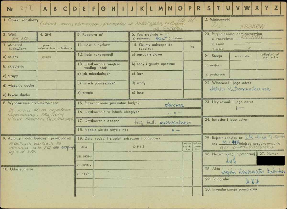 KZ - Karta zielona, skan nr 1