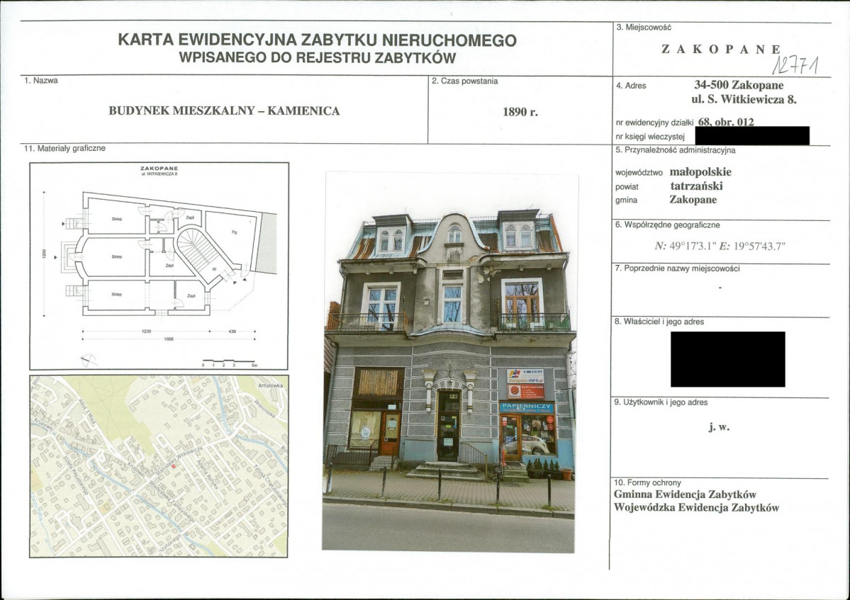 KB - Karta biała, skan nr 1