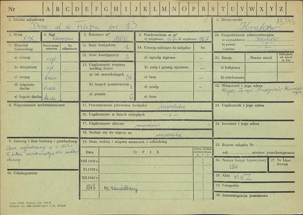 Karta zielona, skan nr 1