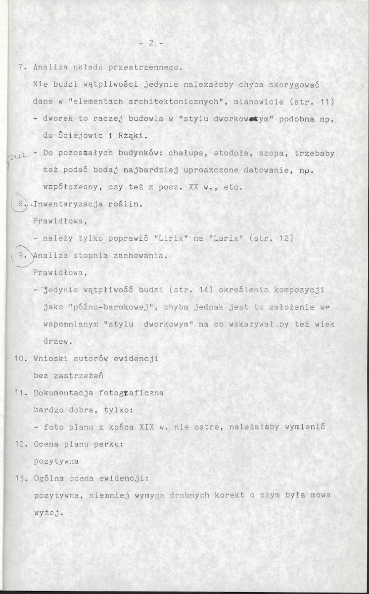 EP - Ewidencja parkowa, skan nr 6
