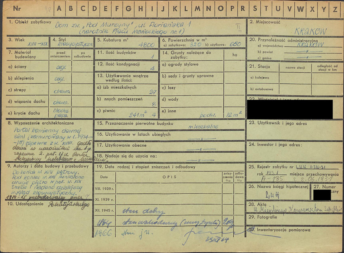 KZ - Karta zielona, skan nr 1