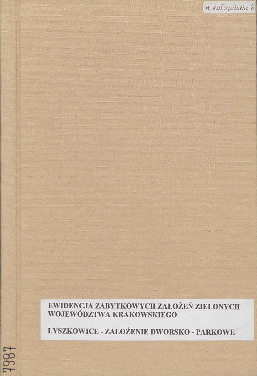 Ewidencja parkowa, skan nr 1