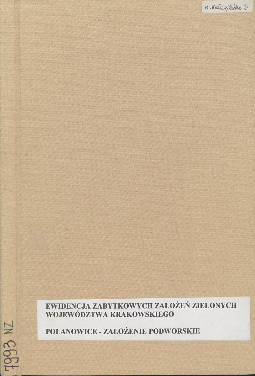 Ewidencja parkowa, skan nr 1