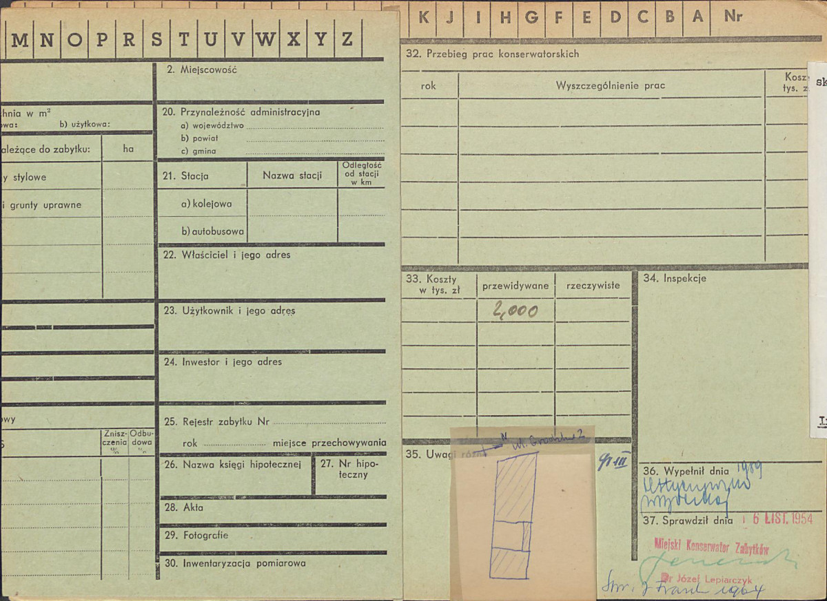 KZ - Karta zielona, skan nr 3