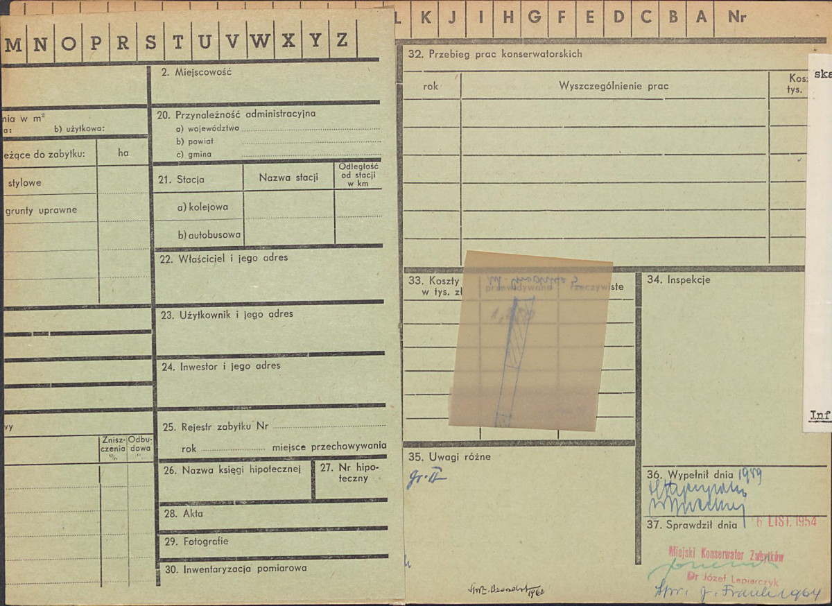 KZ - Karta zielona, skan nr 4