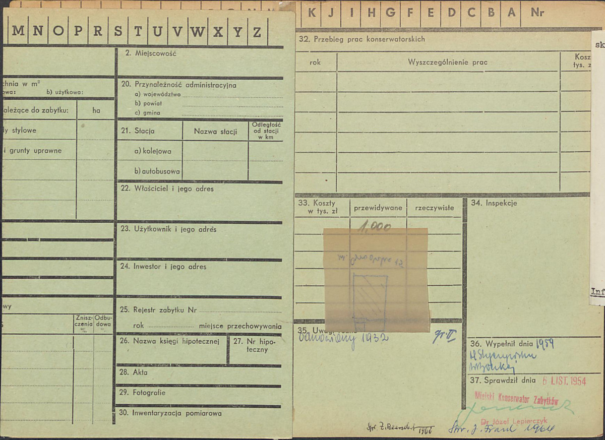 KZ - Karta zielona, skan nr 4