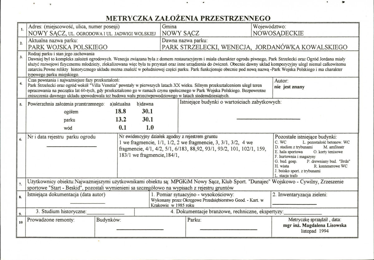EP - Ewidencja parkowa, skan nr 6