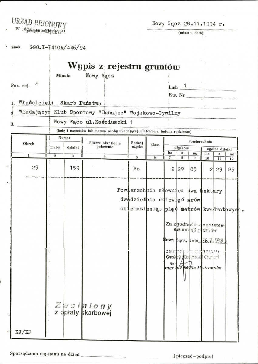 EP - Ewidencja parkowa, skan nr 25