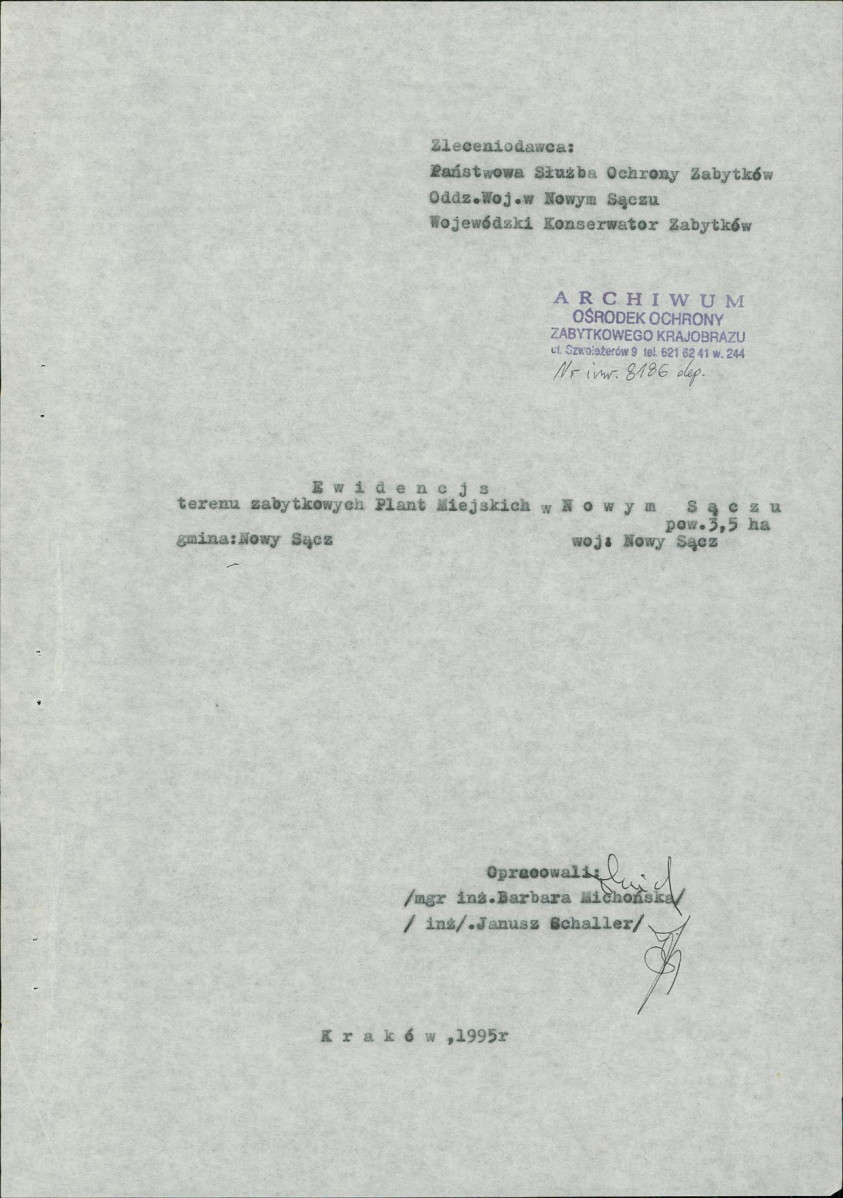 EP - Ewidencja parkowa, skan nr 4