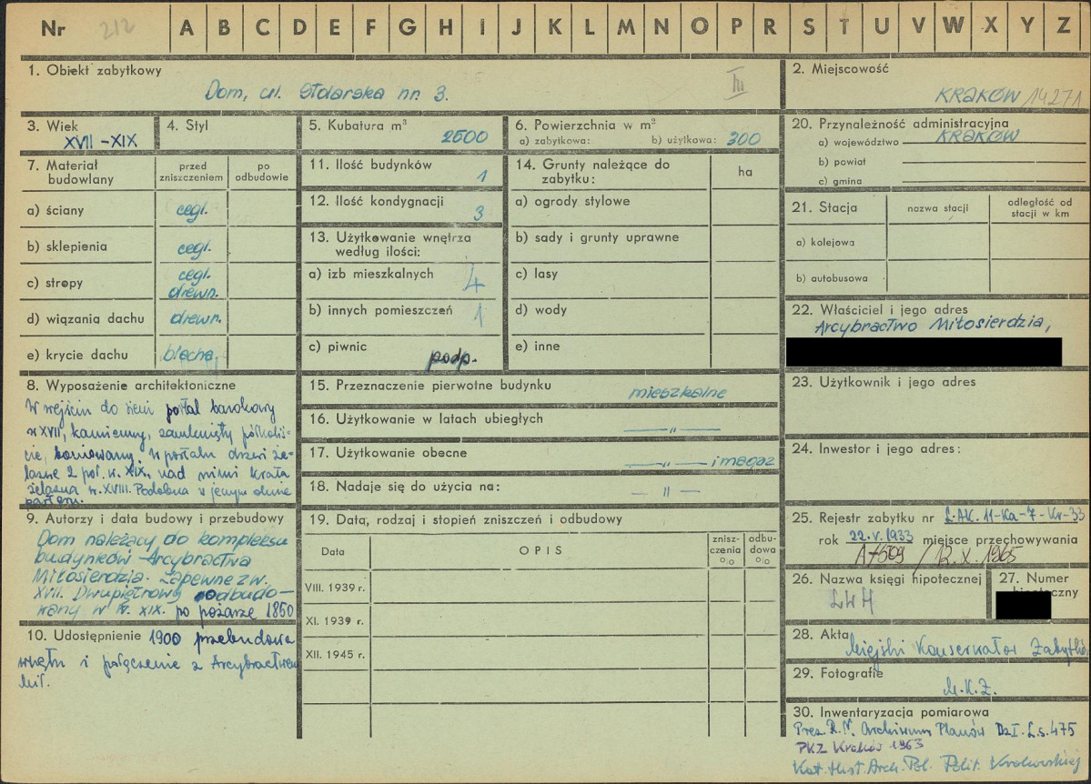KZ - Karta zielona, skan nr 1