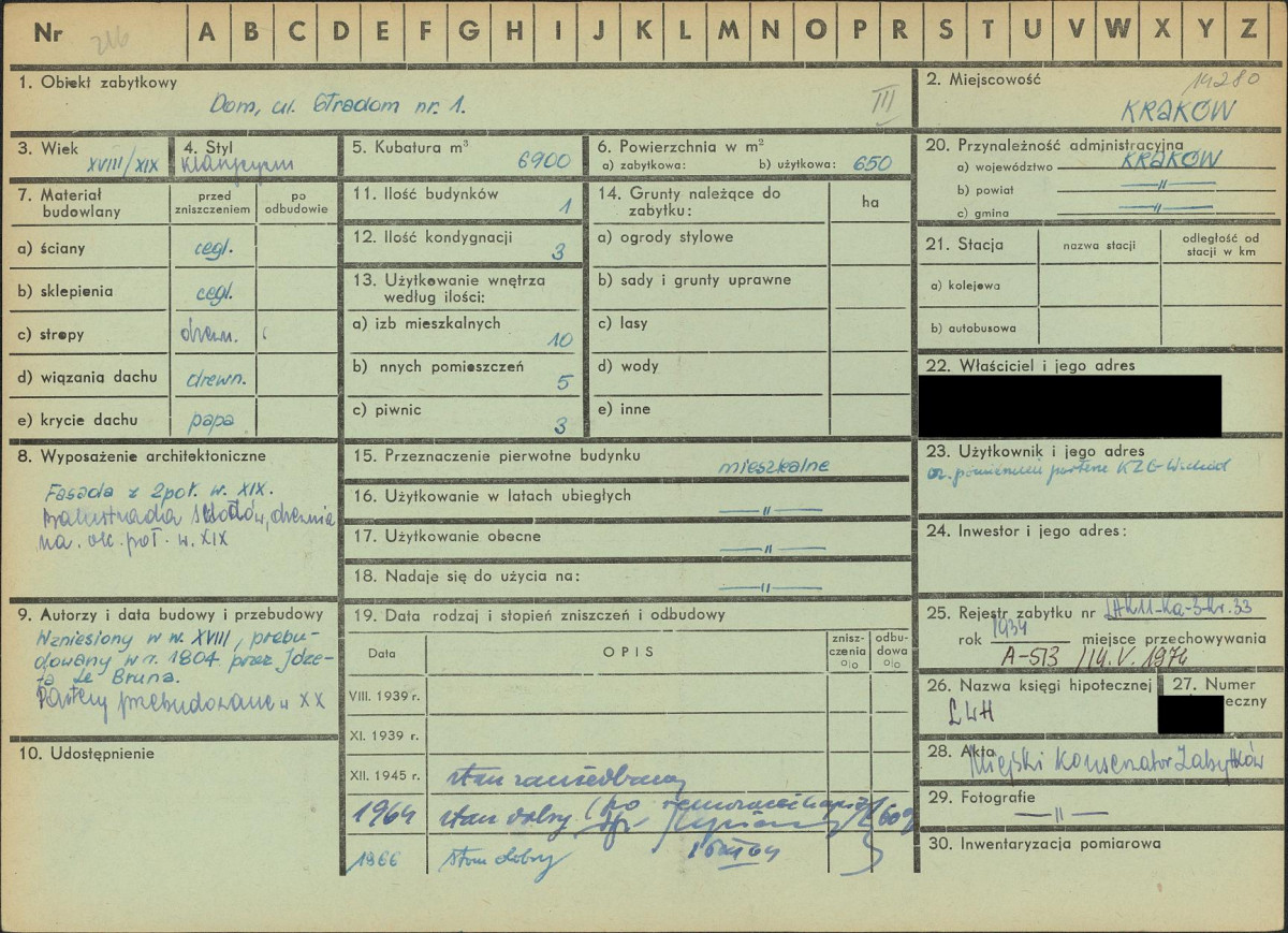 KZ - Karta zielona, skan nr 1
